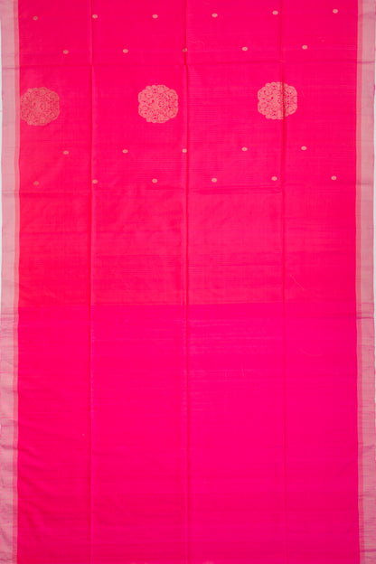 Coimbatore Soft Silk Butta Pink Saree