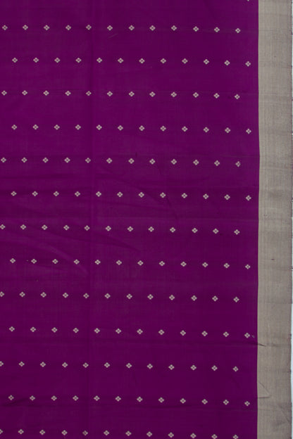 Coimbatore Silk Butta Purple Saree