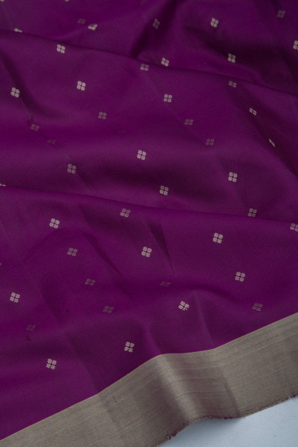 Coimbatore Soft Silk Butta Purple Saree