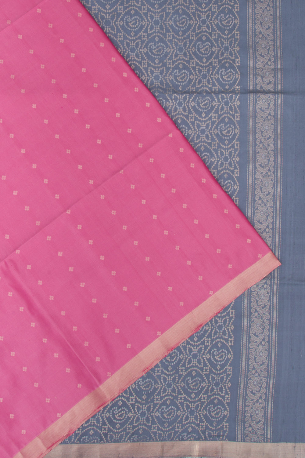 Coimbatore Silk Butta Pink Saree