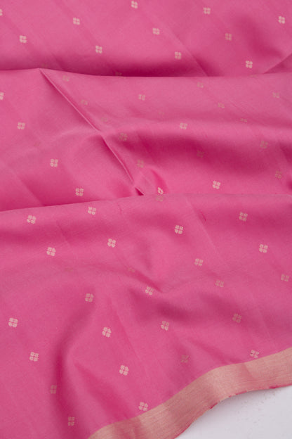 Coimbatore Soft Silk Butta Pink Saree