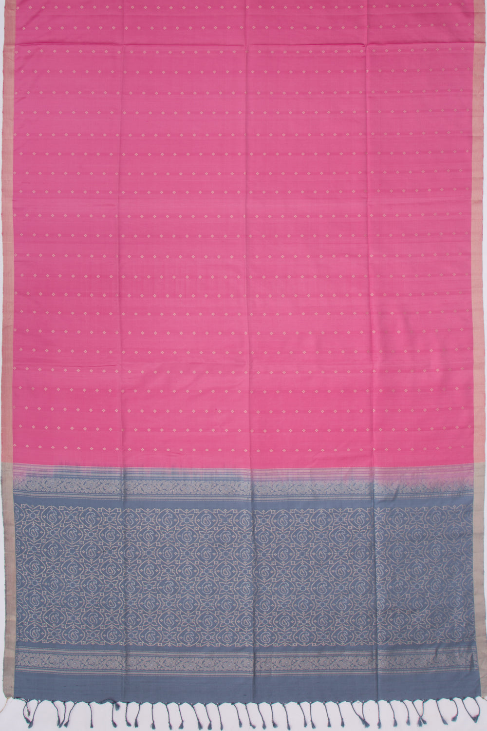 Coimbatore Soft Silk Butta Pink Saree