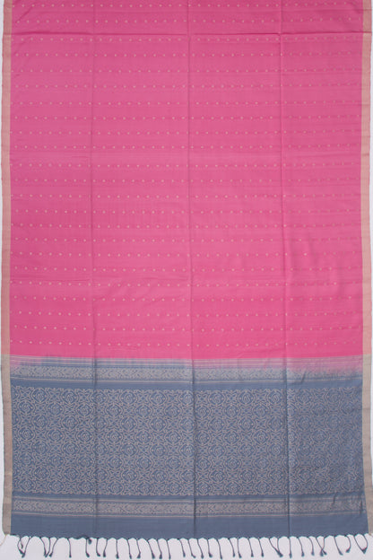 Coimbatore Soft Silk Butta Pink Saree