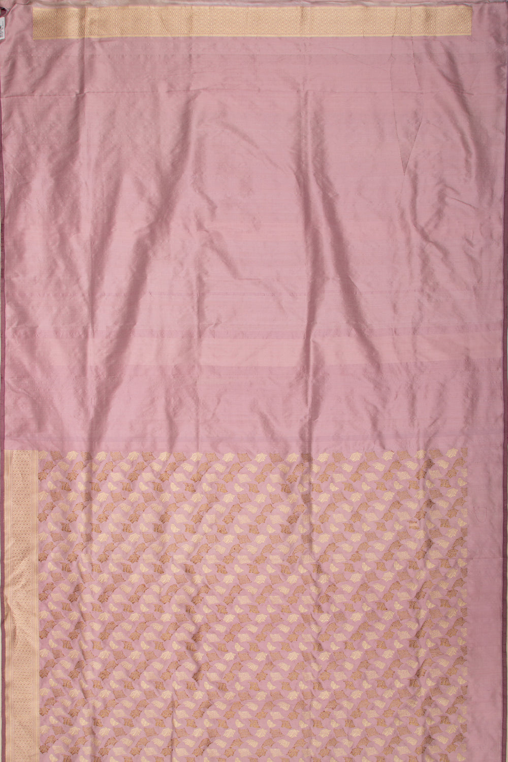 Banarasi Silk Brocade Lilac Saree