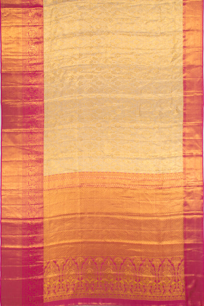 Kanchipuram Silk Tissue Gold Saree