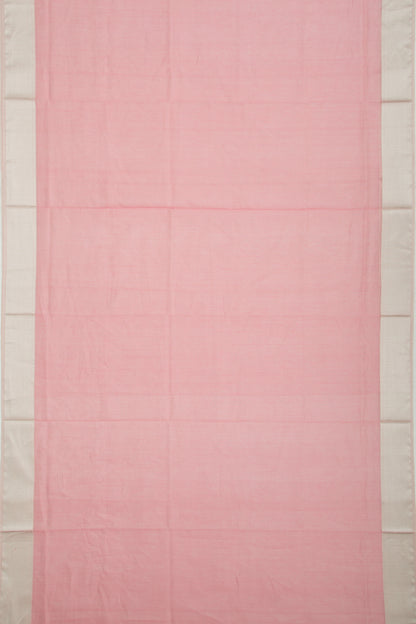 Maheshwari Cotton Checks Pink Saree