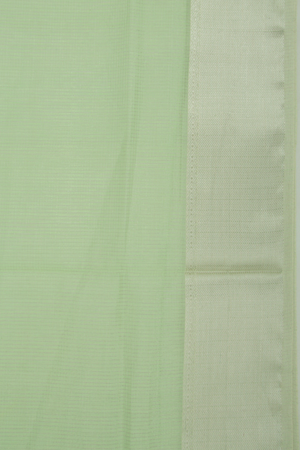 Maheshwari Cotton Checks Green Saree