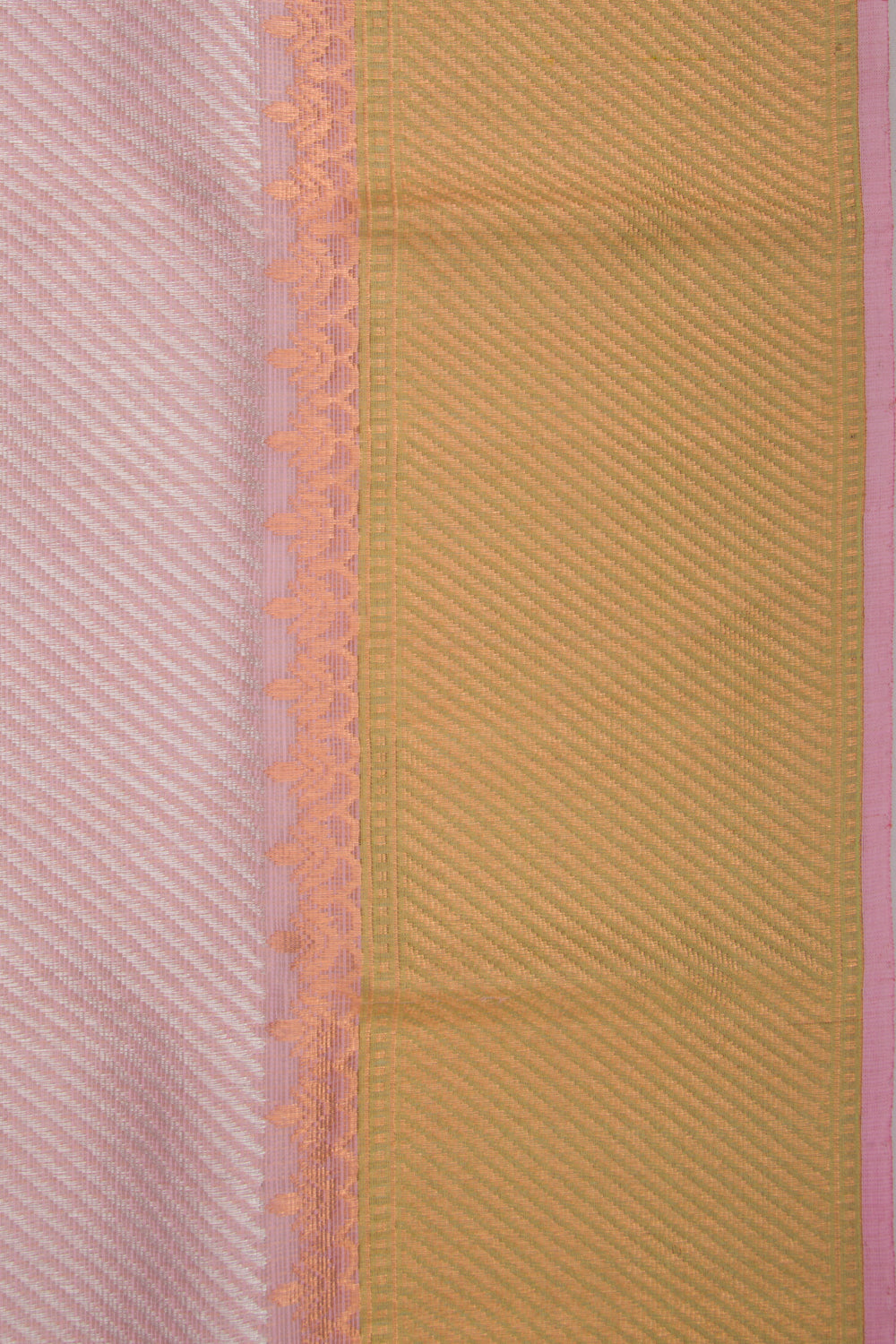 Kota Silk Tissue Brocade Baby Pink Saree