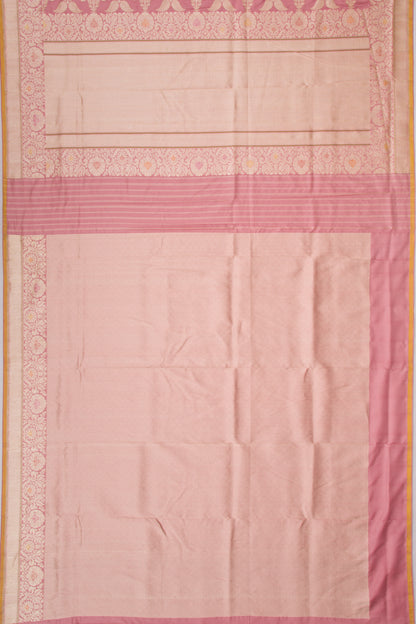 Banarasi Silk Kadwa Brocade Baby Pink Saree