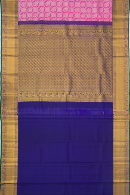 Taranga Kanchi Silk Brocade Pink Saree