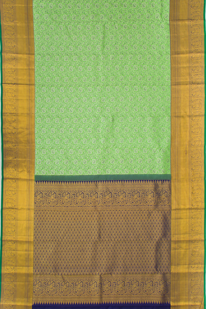 Taranga Kanchi Silk Jacquard Green Saree