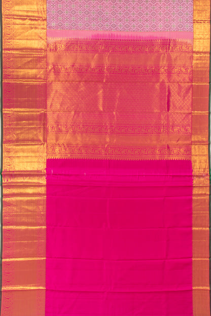 Taranga Kanchi Silk Brocade Baby Pink Saree
