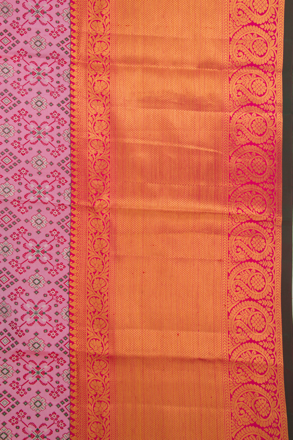 Taranga Kanchi Silk Jacquard Baby Pink Saree