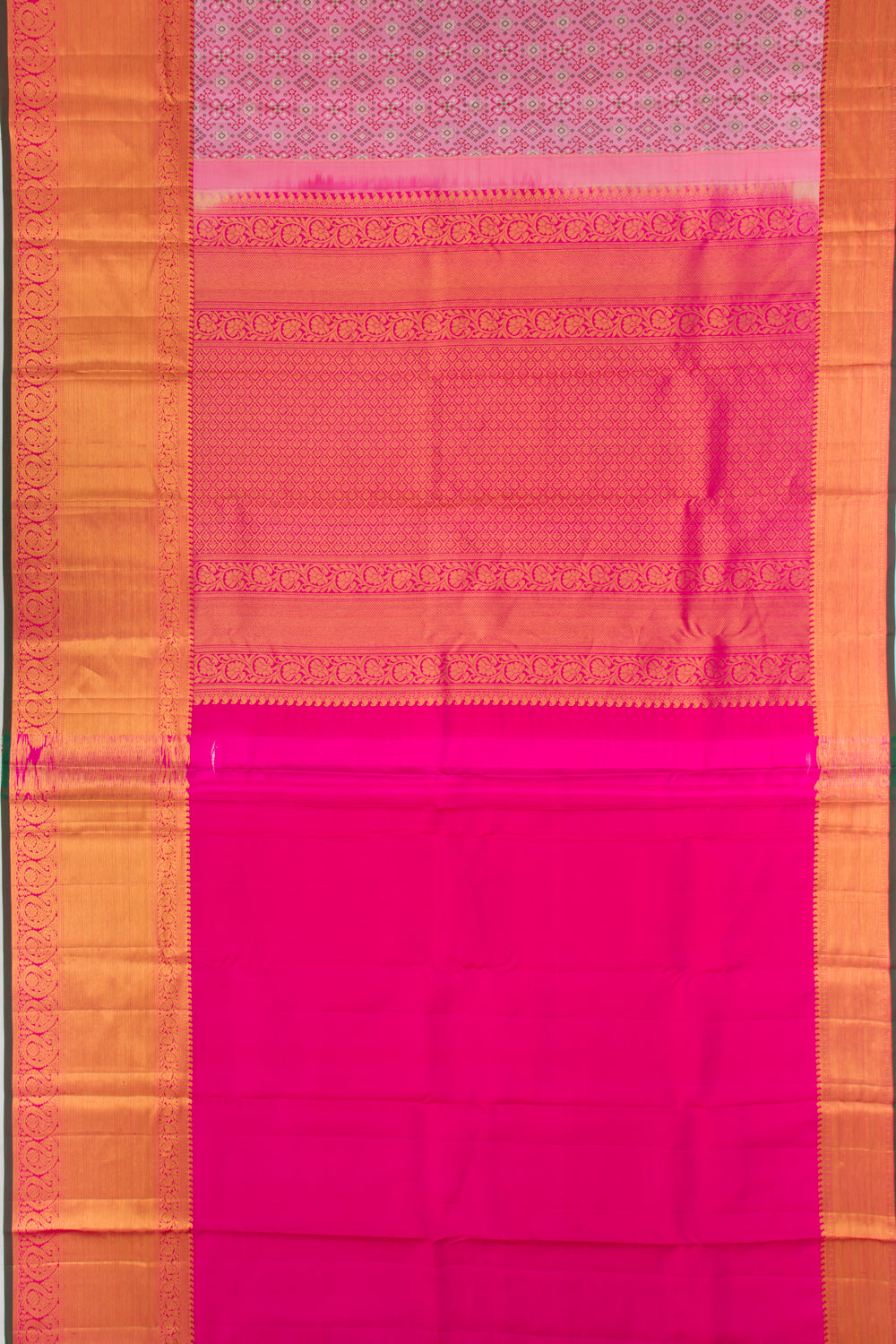 Taranga Kanchi Silk Jacquard Baby Pink Saree
