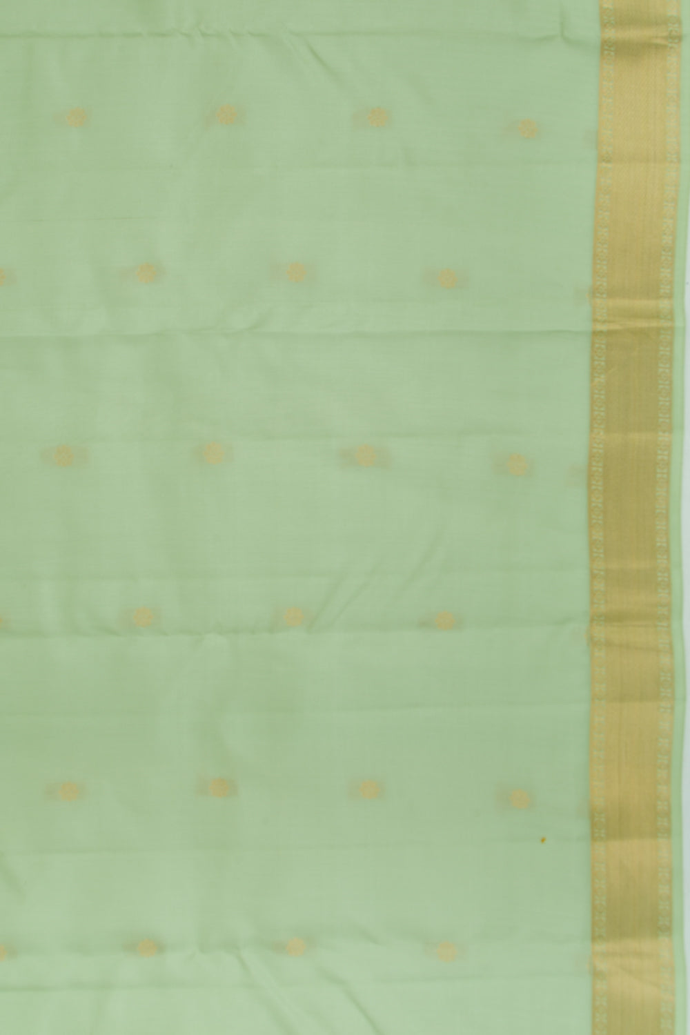 Taranga Kanchi Silk Butta Pastel Green Saree