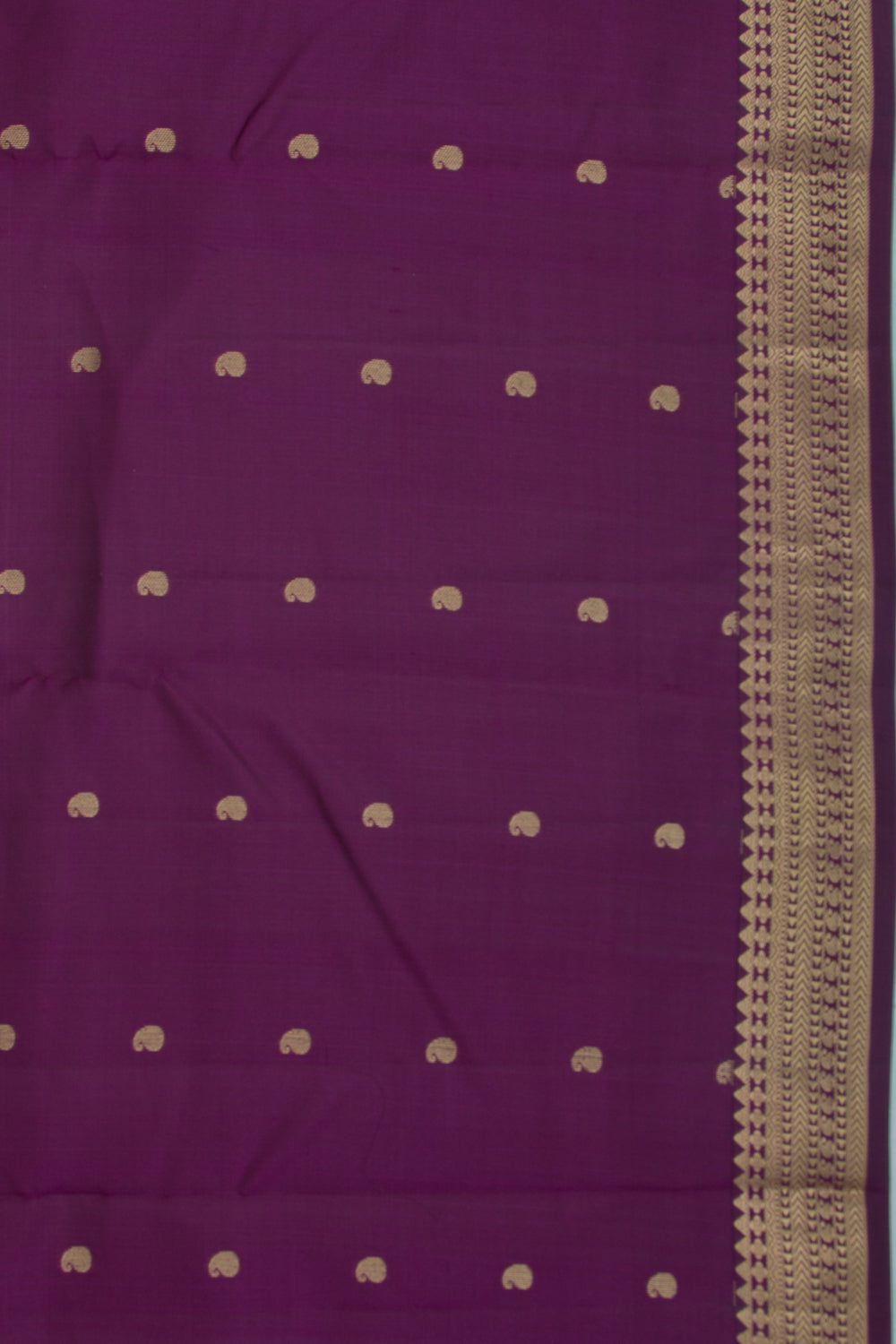Taranga Kanchi Silk Butta Purple Saree