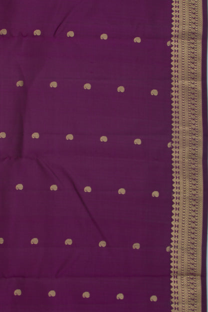 Taranga Kanchi Silk Butta Purple Saree