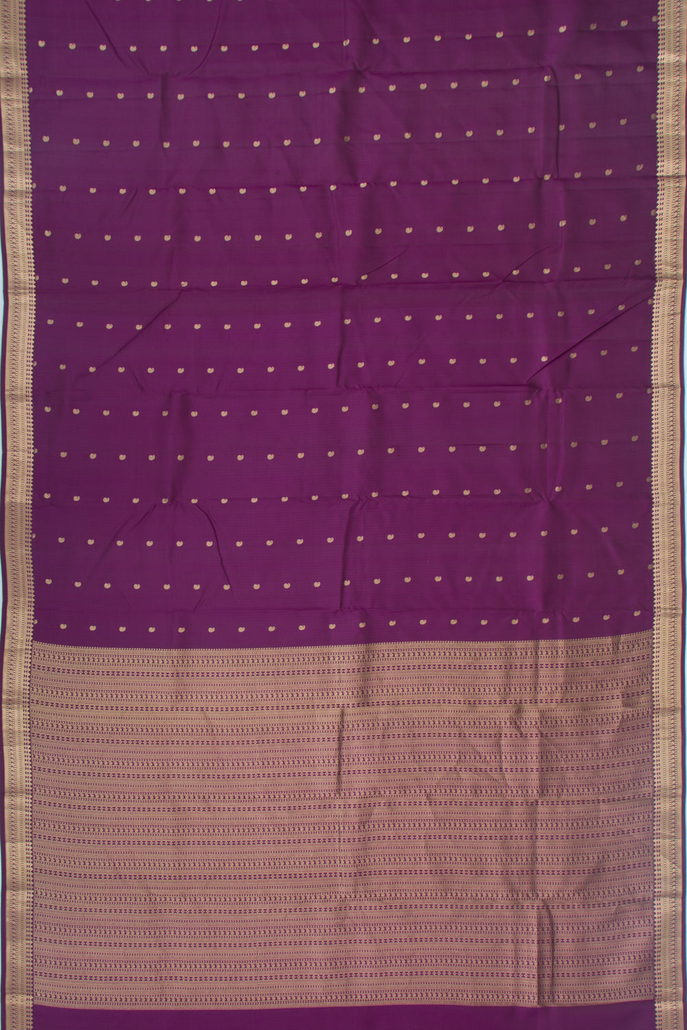 Taranga Kanchi Silk Butta Purple Saree