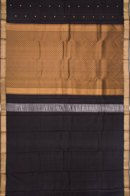 Taranga Kanchi Silk Butta Black Saree
