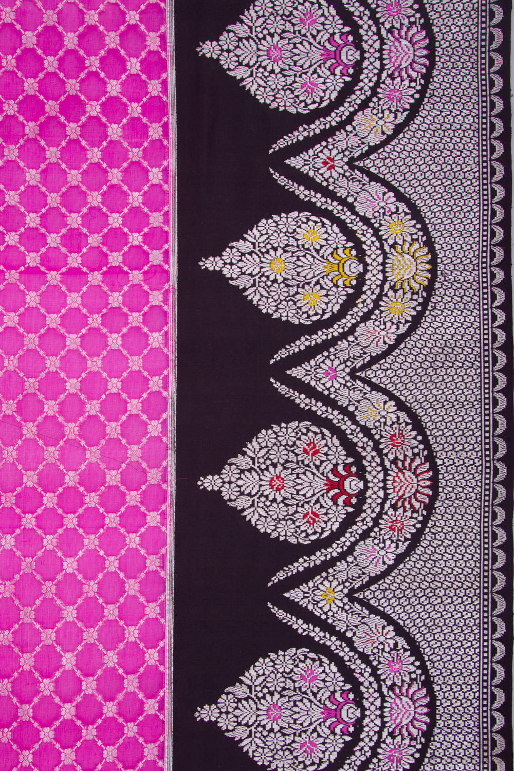 Banarasi Silk Butta Black Saree