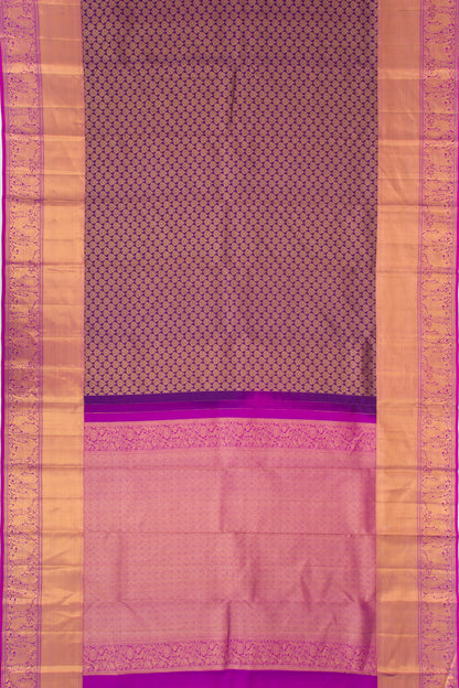 Taranga Kanchi Silk Brocade Purple Saree