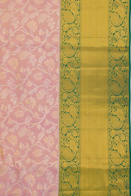 Taranga Kanchi Silk Tissue Jaal Lilac Saree