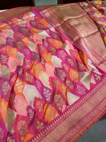 Banarasi Rangkat Saree