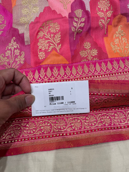 Banarasi Rangkat Saree