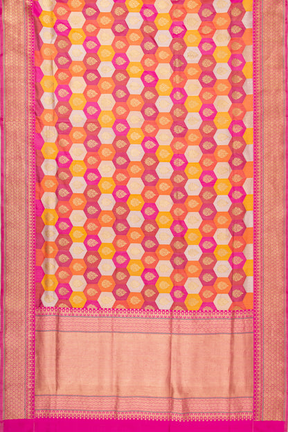 Banarasi Silk Rangkat Multicolor Saree