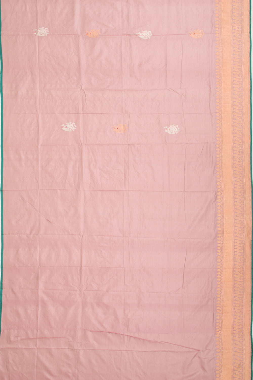 Banarasi Katan Silk Butta Lilac Saree