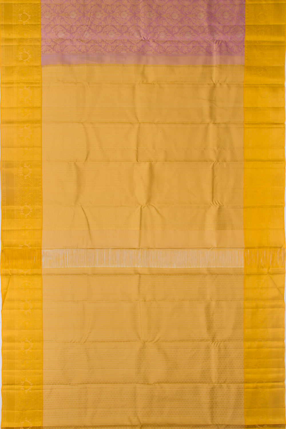 Taranga Kanchi Silk Tissue Brocade Lavender Saree