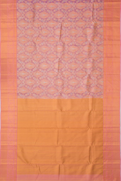 Taranga Kanchi Silk Tissue Jaal Lavender Saree