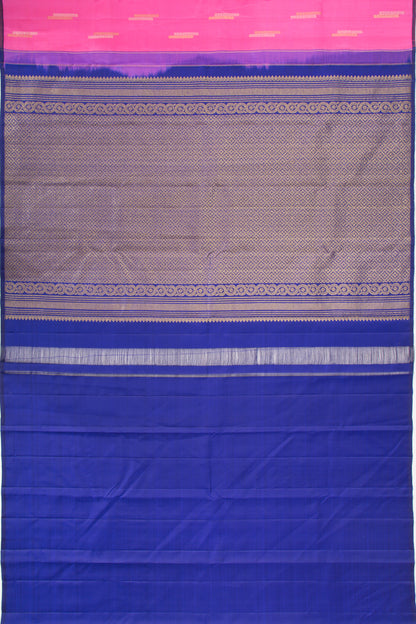Kanchipuram Silk Butta Pink Saree