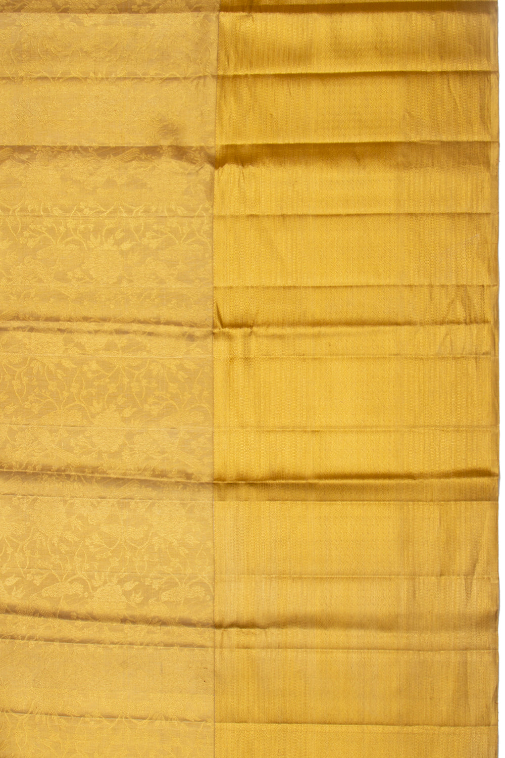 Kanchipuram Silk Tissue Gold Saree