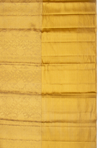 Kanchipuram Silk Tissue Gold Saree