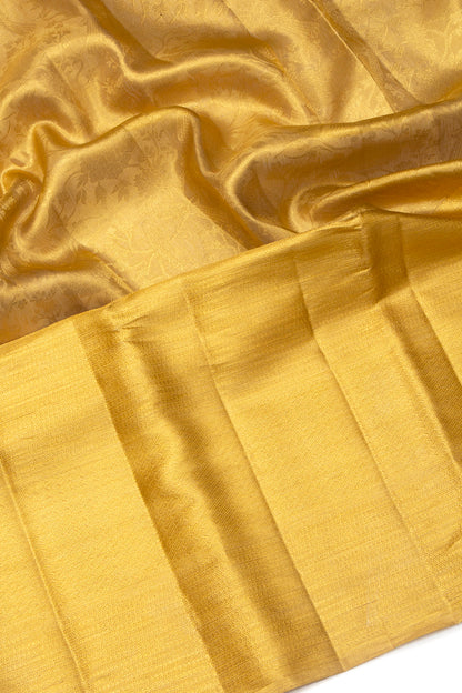 Kanchipuram Silk Tissue Gold Saree