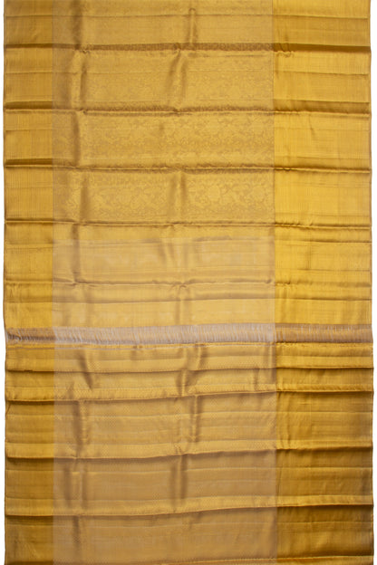 Kanchipuram Silk Tissue Gold Saree