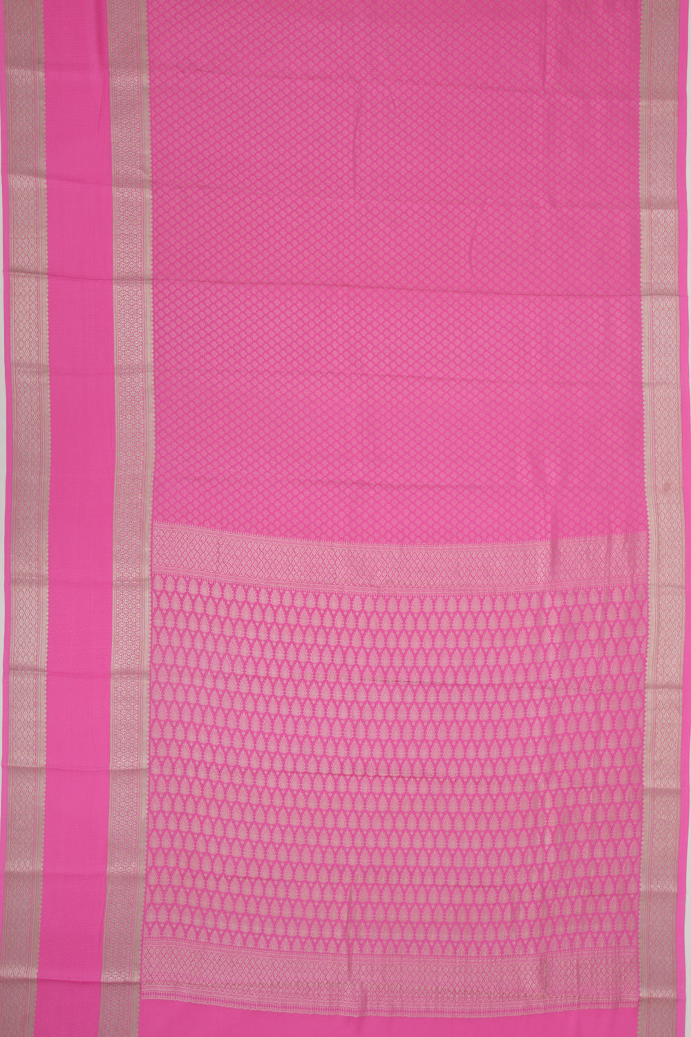 Binny Silk Brocade Pink Saree