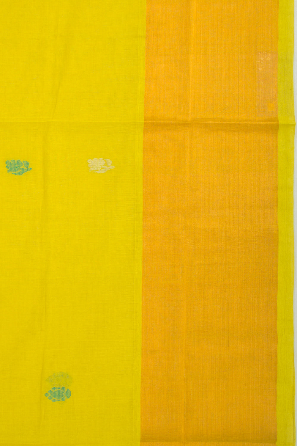 Chettinad Cotton Butta Mehendi Green Saree