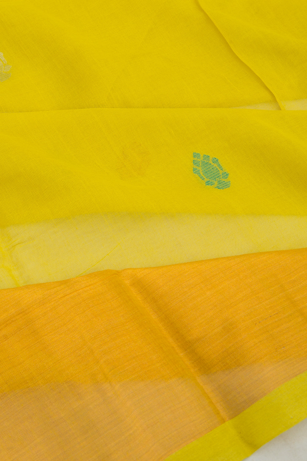Chettinad Cotton Butta Mehendi Green Saree