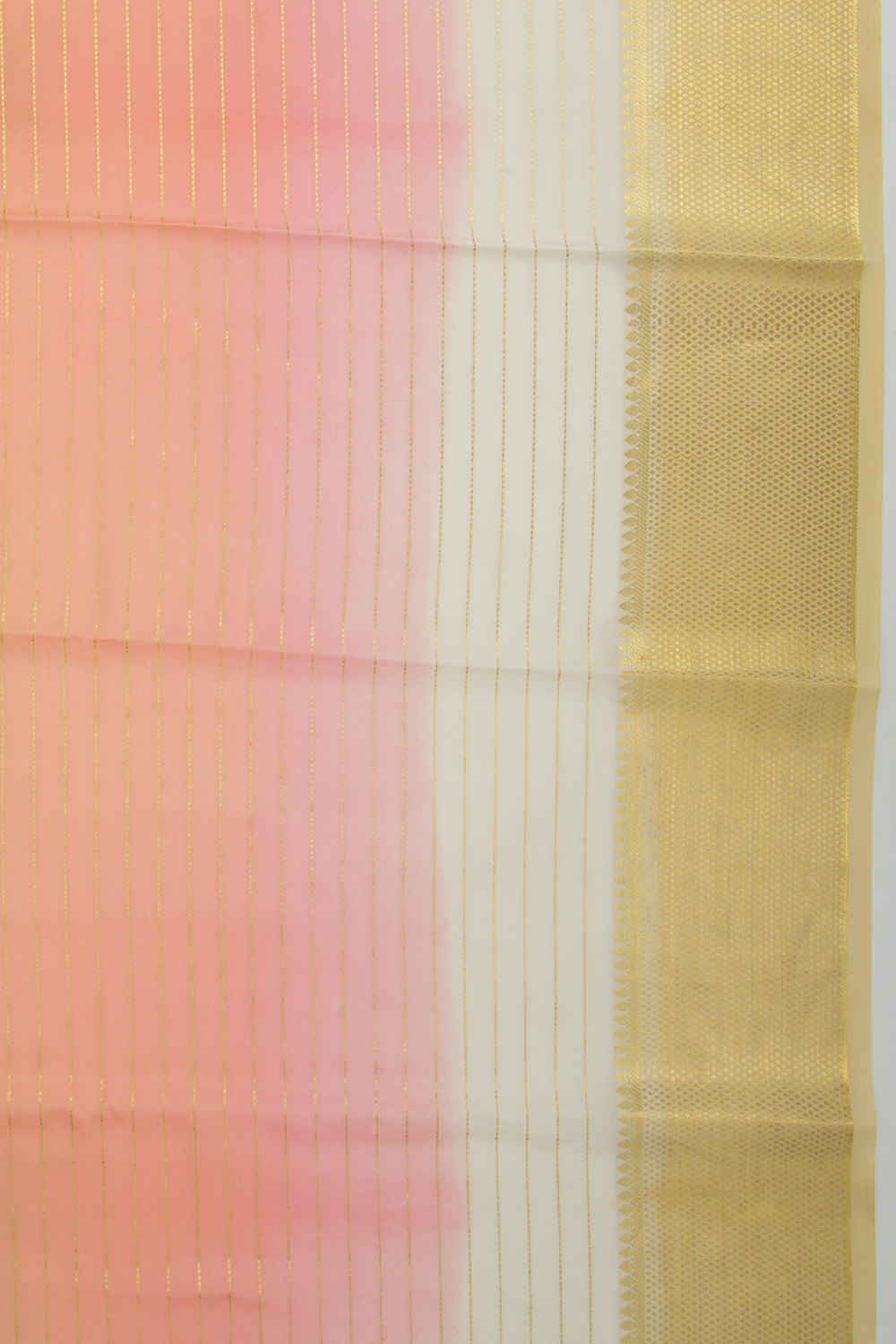 Binny Silk Horizontal Lines Multicolour Saree