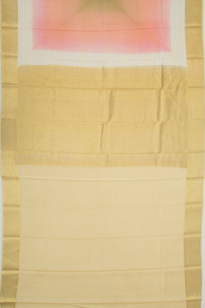 Binny Silk Horizontal Lines Multicolour Saree