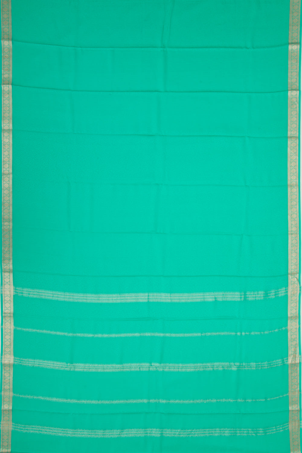 Binny Silk Jacquard Sea Green Saree