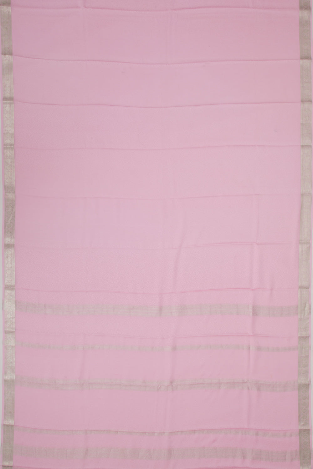 Binny Silk Jacquard Baby Pink Saree