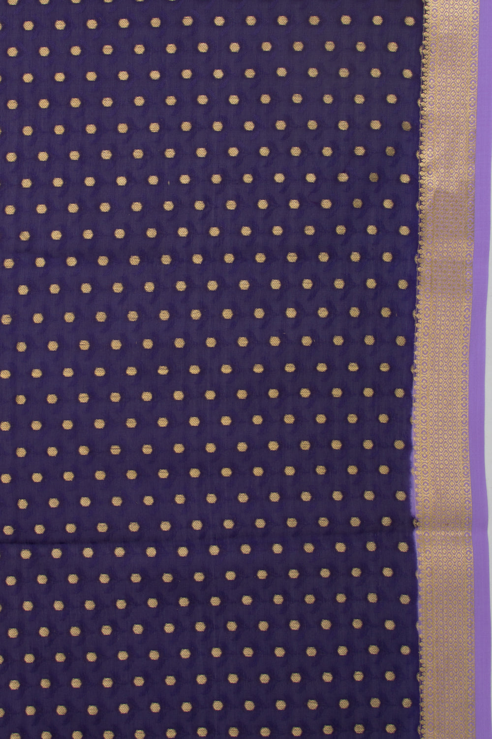 Binny Silk Jacquard And Butta Dark Blue Saree