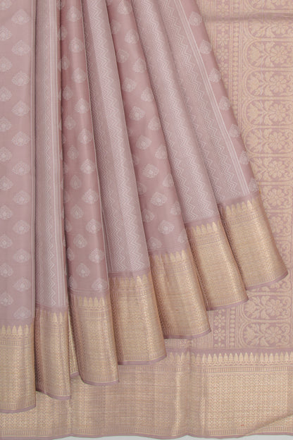 Taranga Kanchi Silk Brocade Snuff Saree