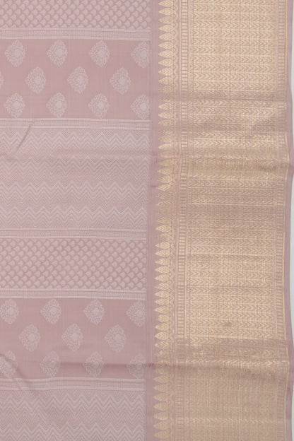 Taranga Kanchi Silk Brocade Snuff Saree