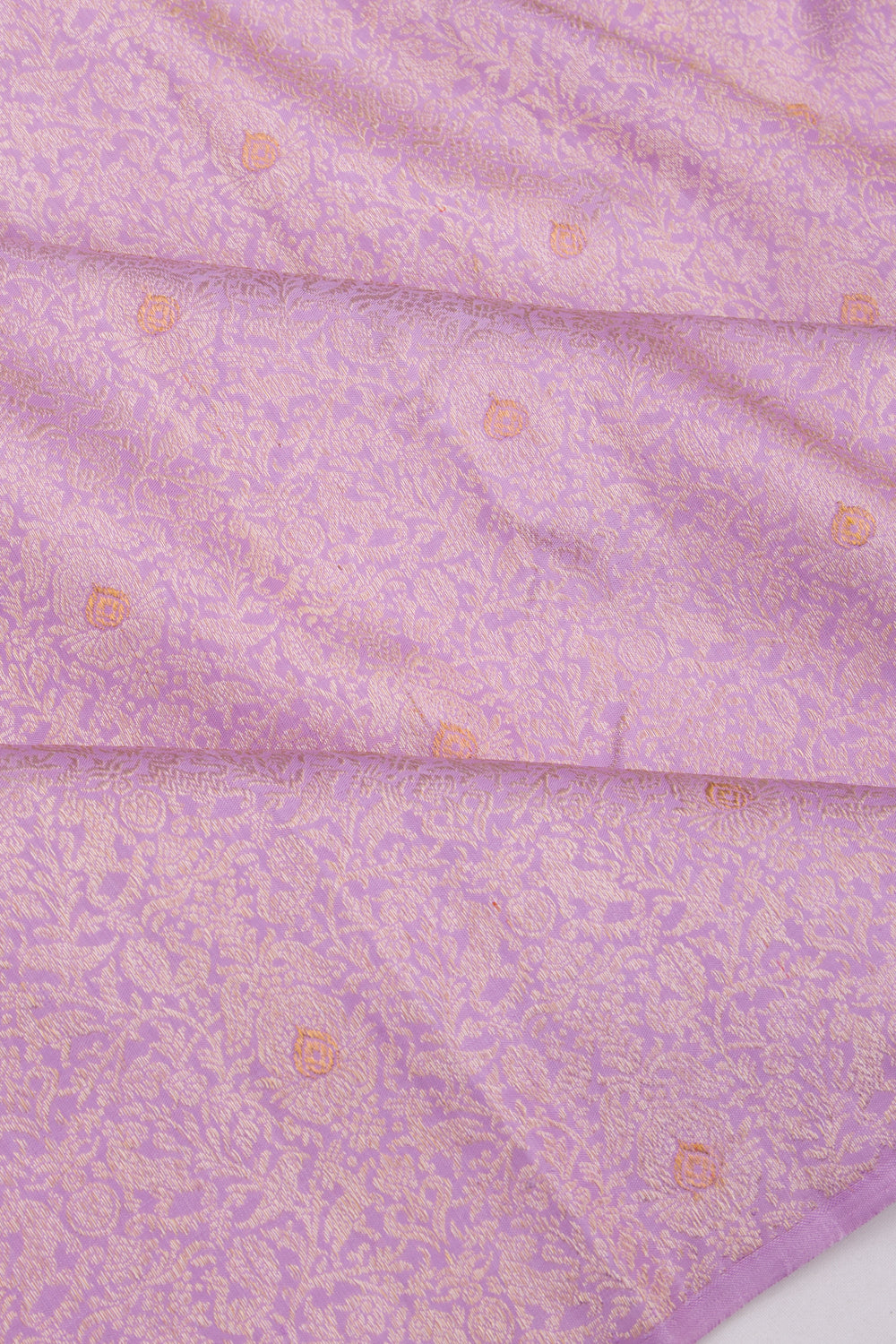 Kanchipuram Silk Vanasingaram Jaal Violet Saree