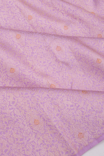 Kanchipuram Silk Vanasingaram Jaal Violet Saree