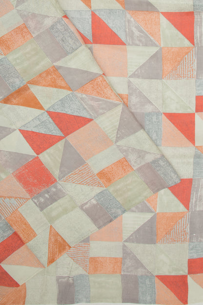 Crepe Printed Multicolour Saree